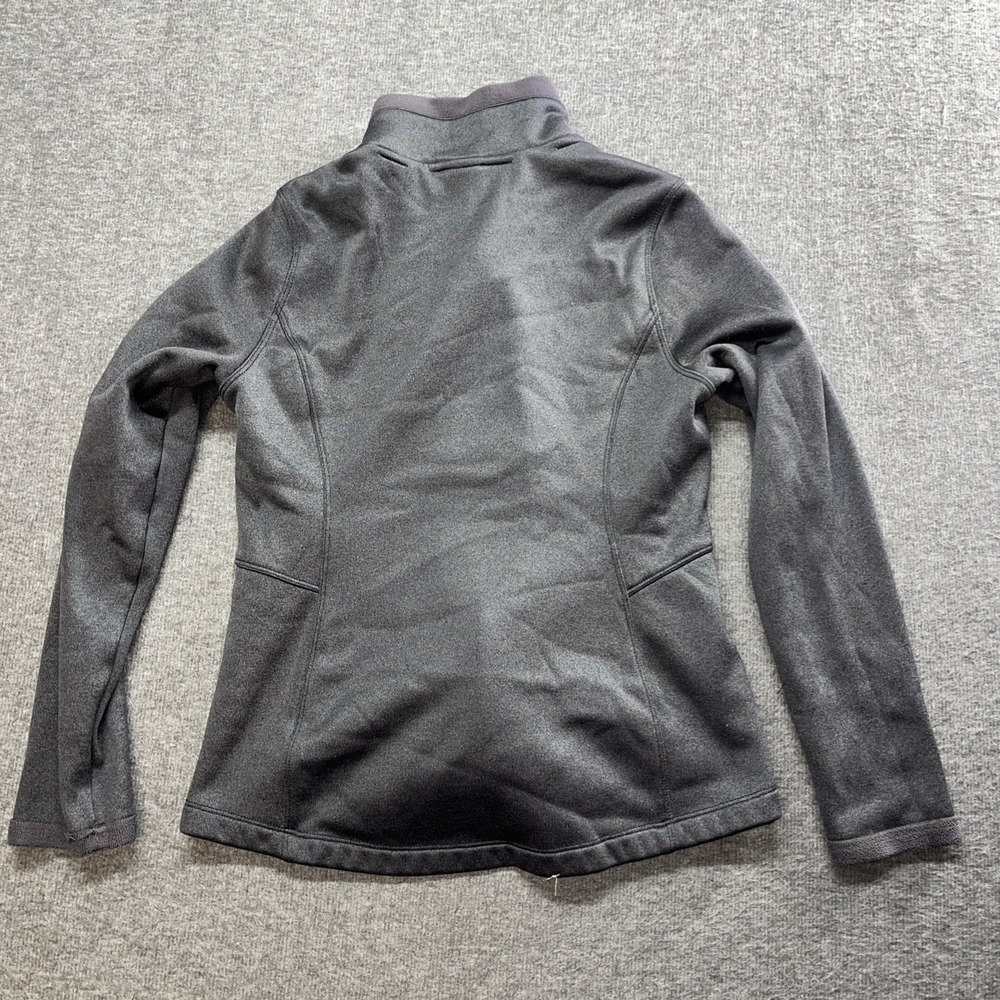 The North Face women's full zip jacket dark gray size medium - Picture 2 of 9